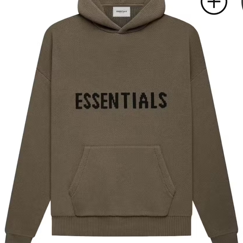 Fear of God Essentials Knit Pullover Hoodie